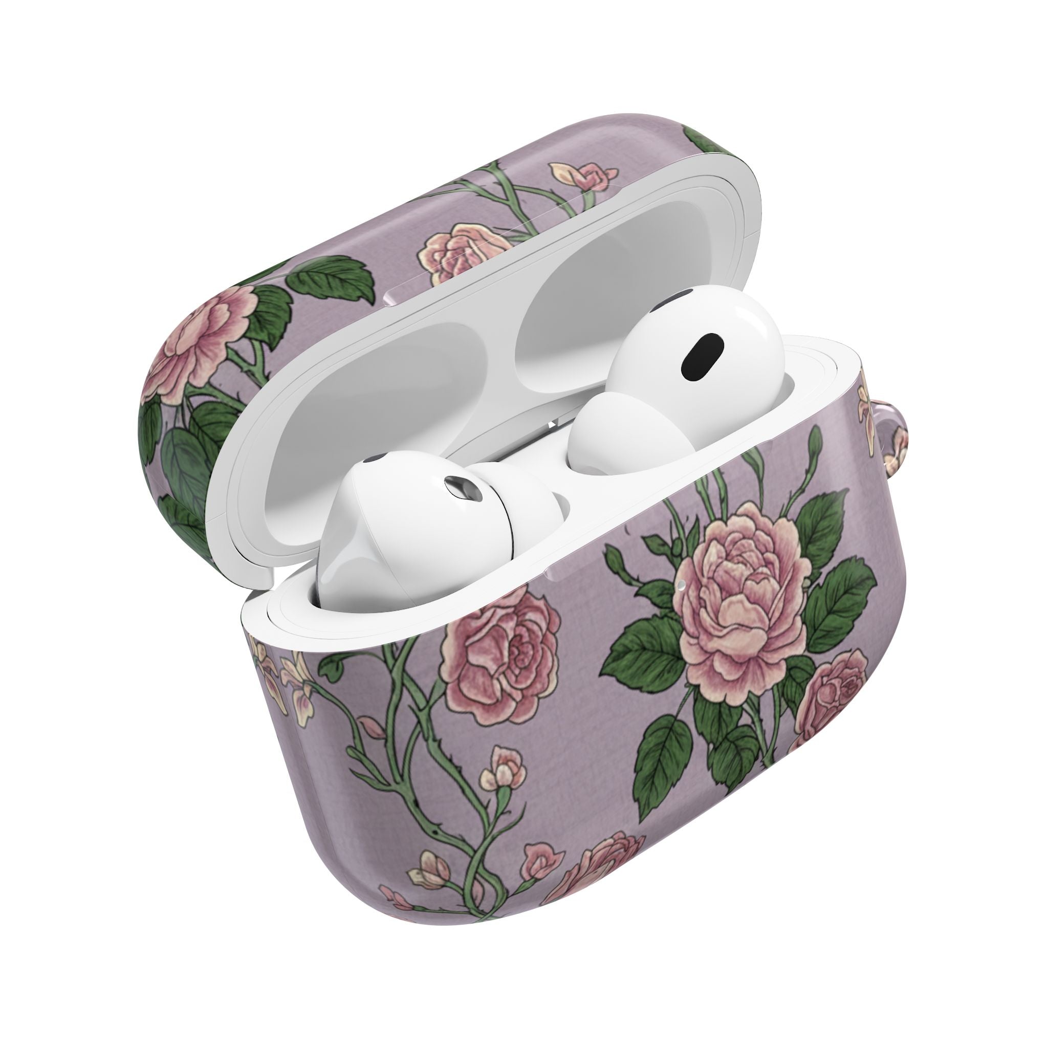 Climbing Roses | MagSafe® tough case for AirPods® Stylish Tech Protection