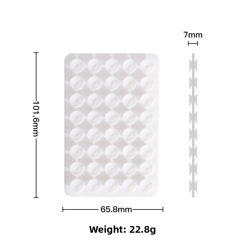 Double-Sided Silicone Suction Cups