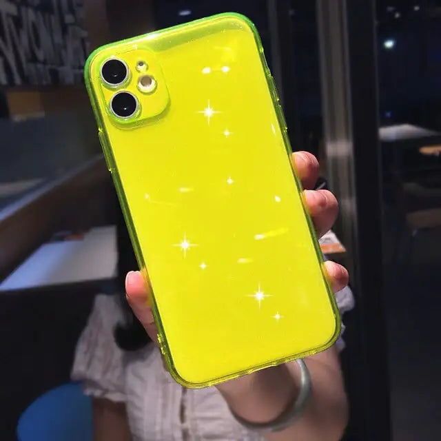 Fluorescent Powder Mobile | Phone Case