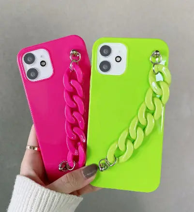 Fluorescent Heart Bracelet | Phone Case