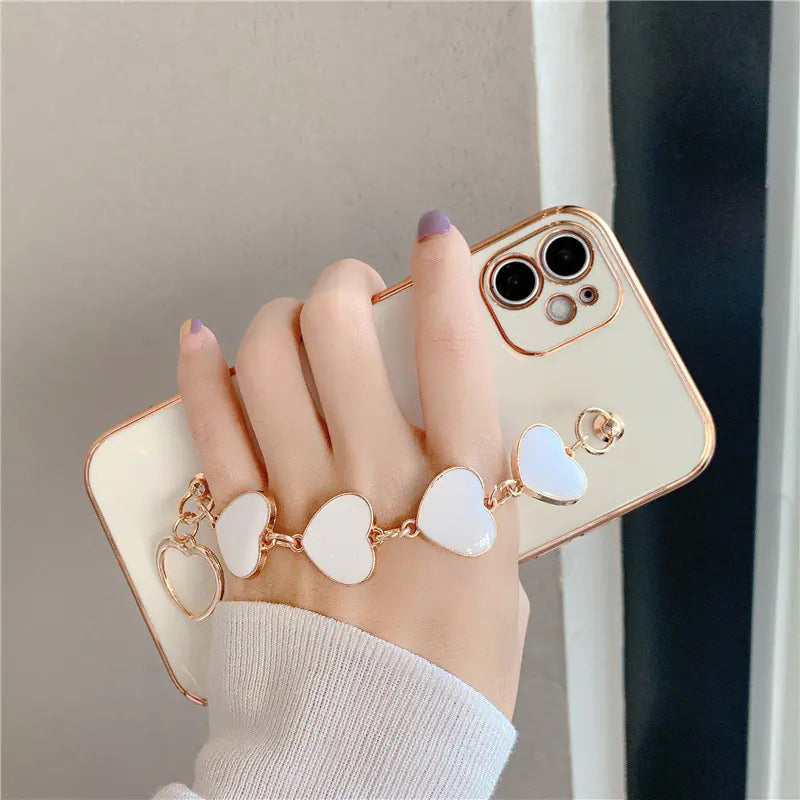 Electroplating Love Heart | Phone Case