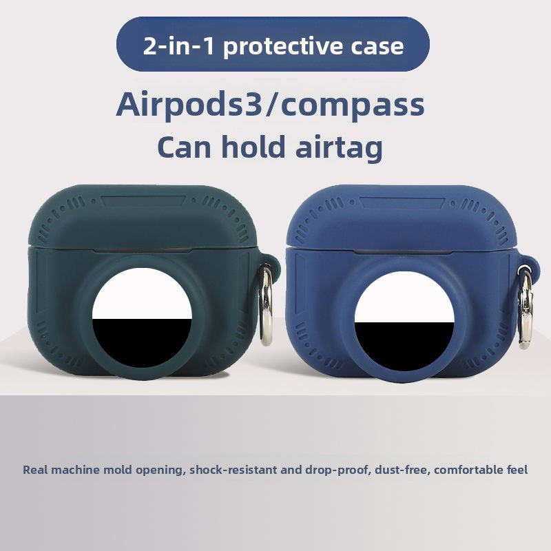Universal Silicone AirTag Holder | MagSafe® Case for AirPods® Pro 2 Stylish Tech Protection