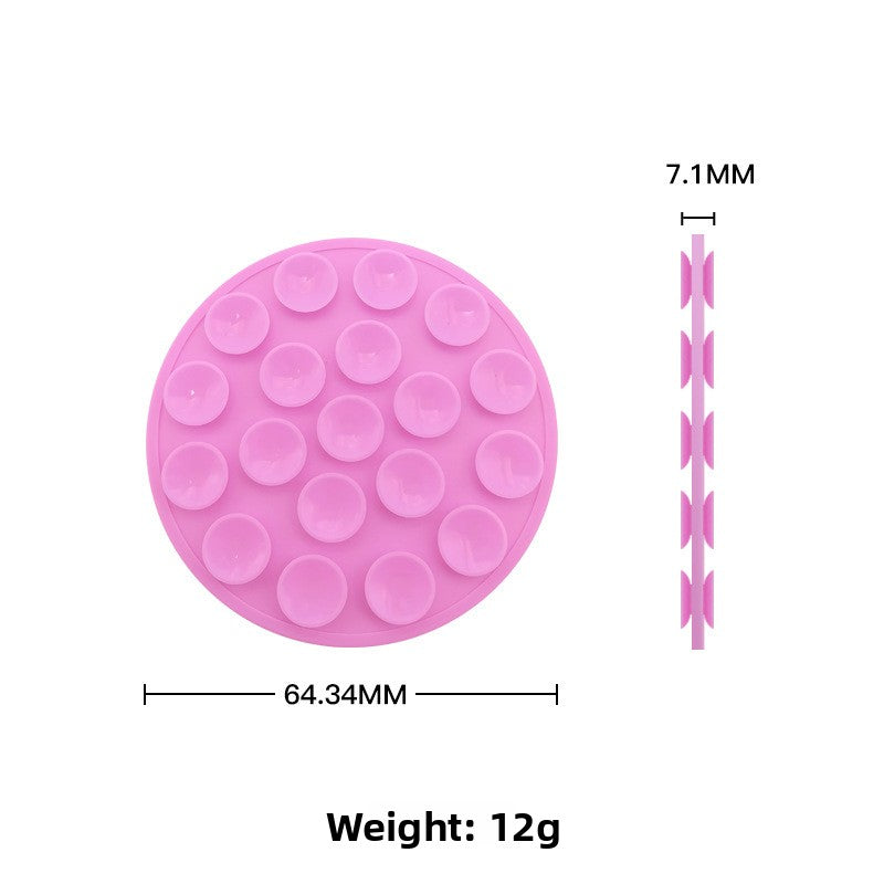 Double-Sided Silicone Suction Cups