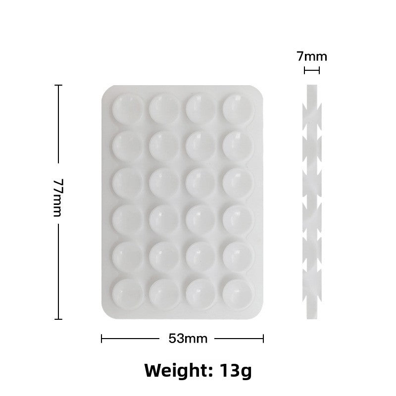 Double-Sided Silicone Suction Cups