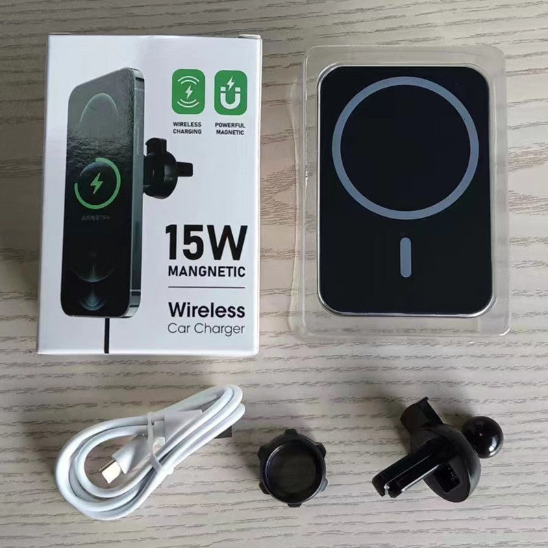 Magnetic Three-In-One Wireless Charger & Accessories