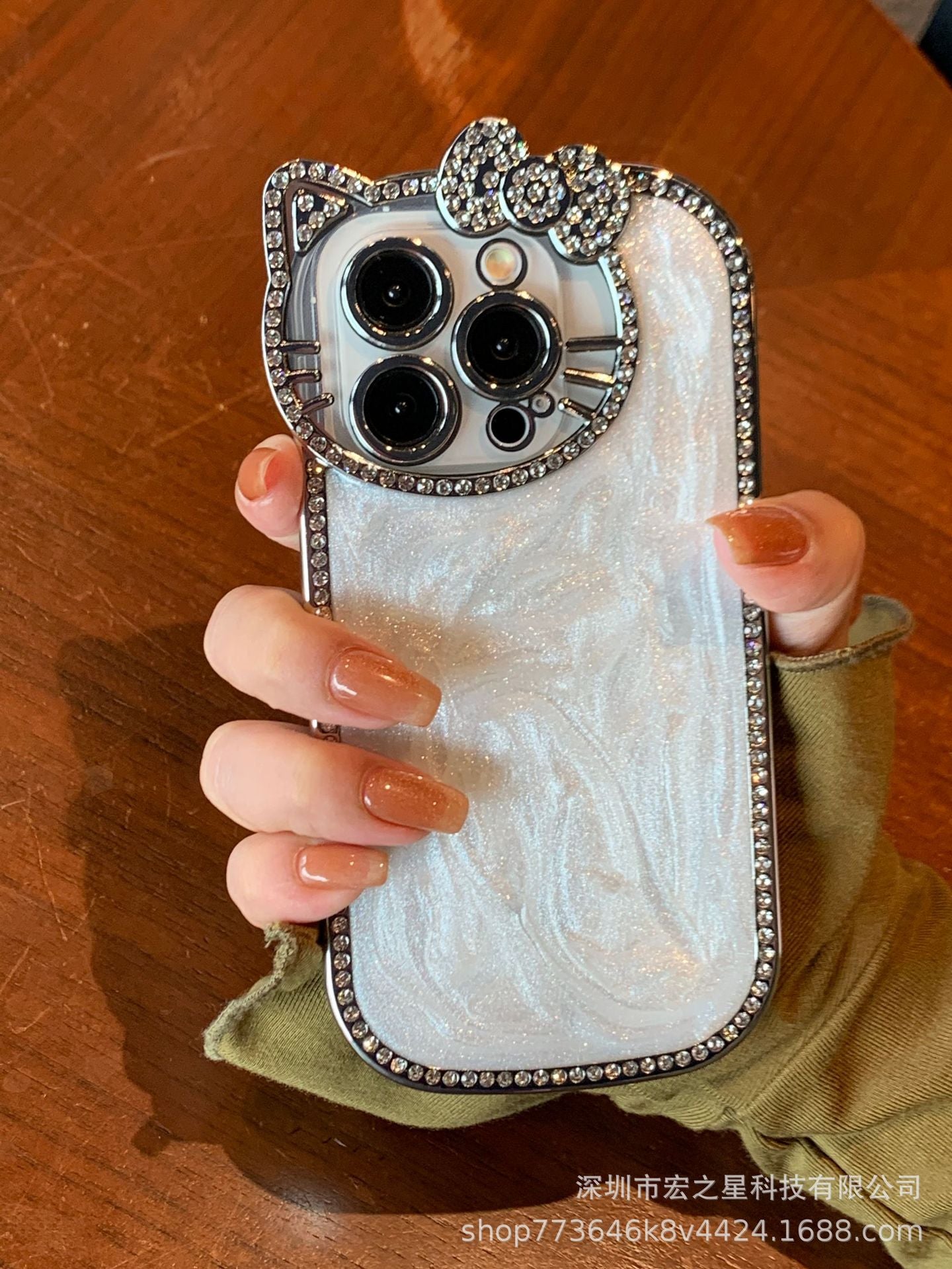 Decorative Rhinestone TPU | tough case for iPhone®
