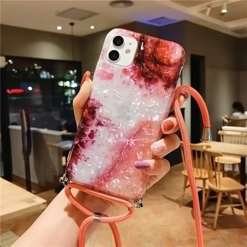 Marble Necklace Mobile | Phone Case