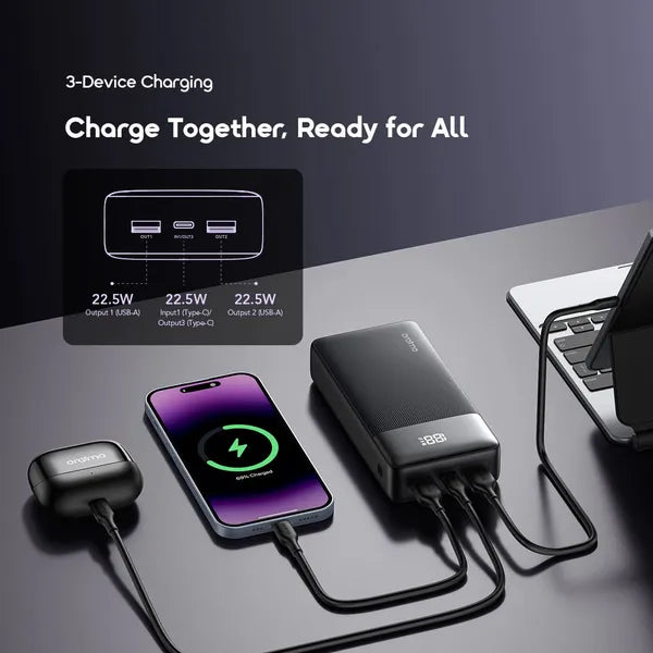 oraimo PowerNova Q21 20000mAh 22.5W Power Bank