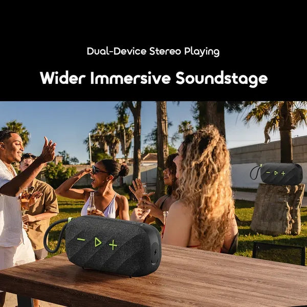 oraimo SpaceBox Active 25W Portable Speaker with FM Radio & Custom EQ