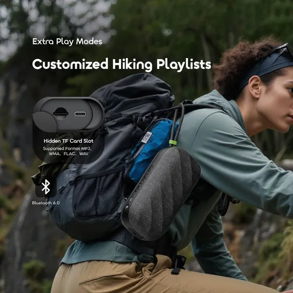 oraimo SpaceBox Active 25W Portable Speaker with FM Radio & Custom EQ